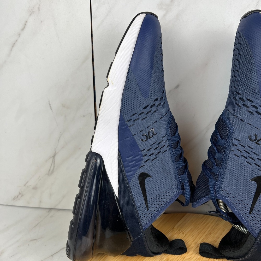 Nike Air Max 270 Mens Size 11 Midnight Navy Black Running Gym Shoes AH8050-400 - Picture 5 of 12